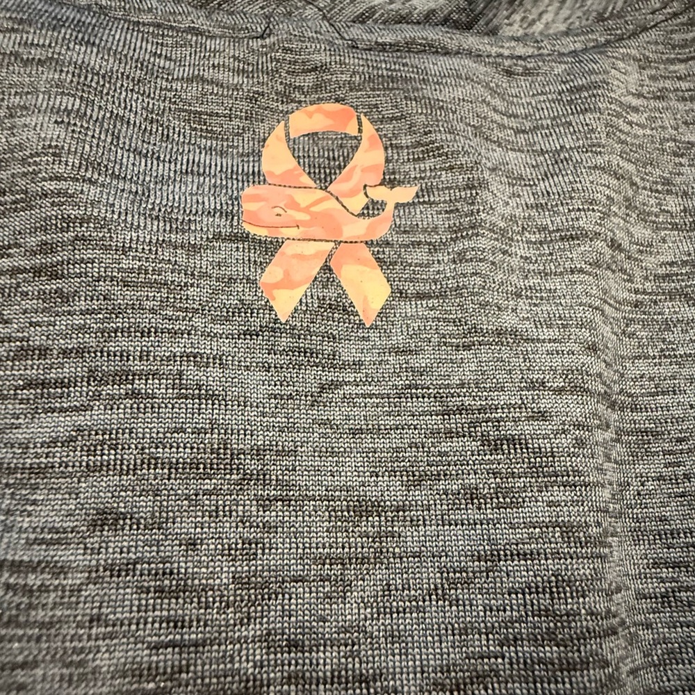 Vineyard Vines Heathered Blue Kids Long Sleeve Tee - Picture 9 of 9